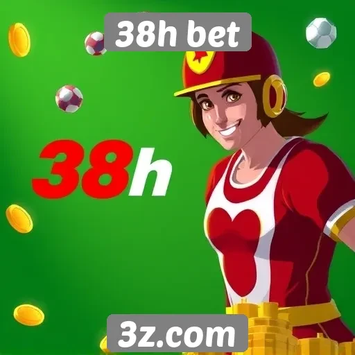 Diversidade de jogos disponíveis no 38h bet