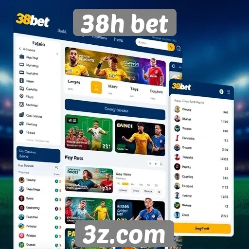 Experiência do usuário na plataforma 38h bet